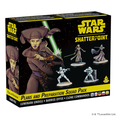 Star Wars Shatterpoint: Republic - Luminara Unduli Squad - Plans and Preparation
