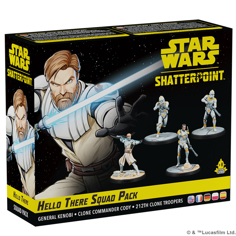 Star Wars Shatterpoint: Republic - Obi-Wan Squad Hello There