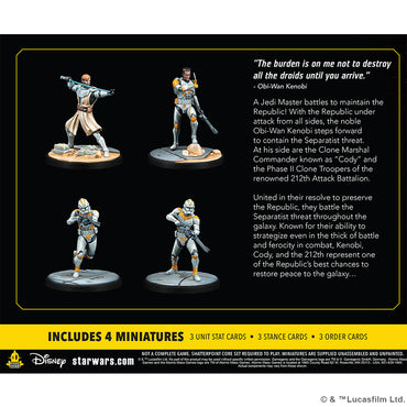 Star Wars Shatterpoint: Republic - Obi-Wan Squad Hello There