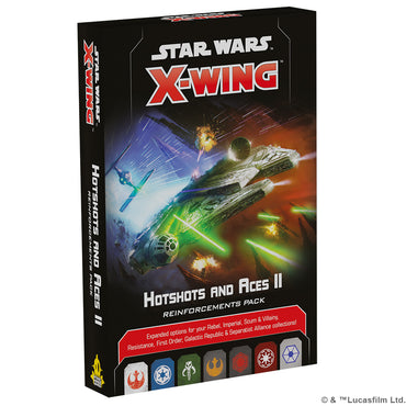 Star Wars X-Wing 2E: Cards Hot Shots & Aces 2 Reinforcement Pack