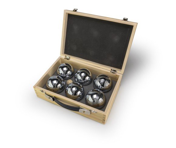 Petanque in Wooden Box