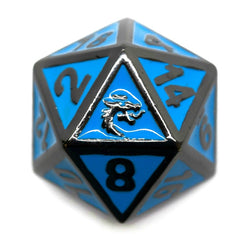 Dice Old School Dice: D20 Metal Elven