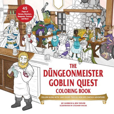 Coloring Book: The Dungeonmeister Goblin Quest