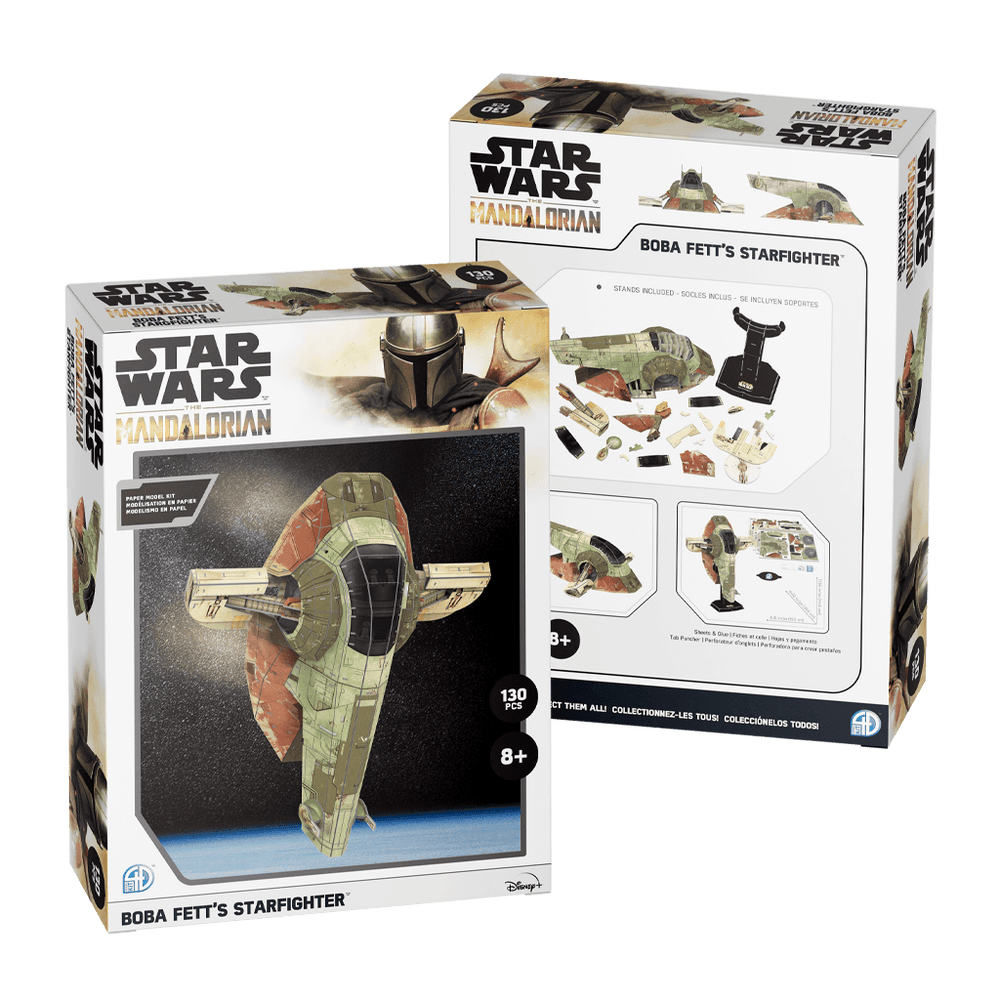Puzzle 4D - Paper Model Star Wars: Boba Fett's Starfighter