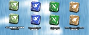 DVG Wargames: Air Leader Dice Pack - 8 Dice