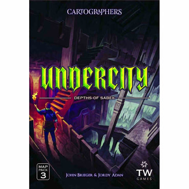 Cartographers Heroes: Map Pack 3: Undercity