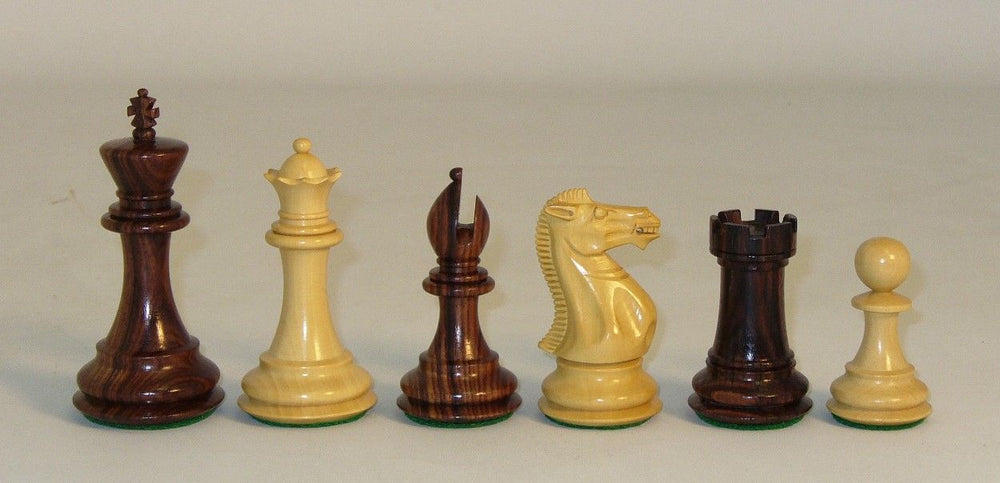 Chess Pieces 4in Rosewood Exclusive