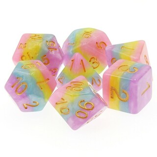 Dice Tasty Minstrel: Poly 7 Set Layer