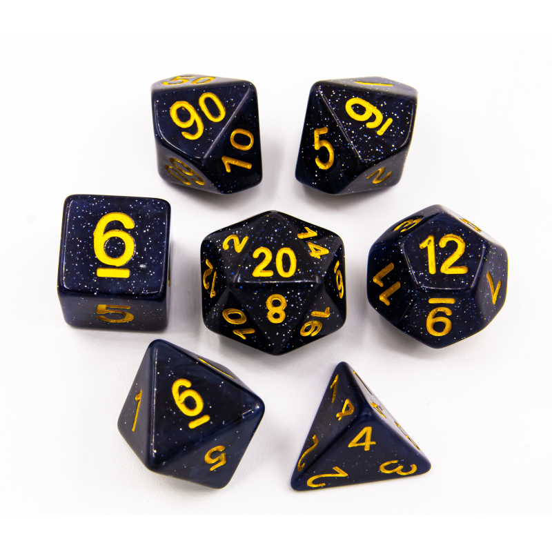 Dice Critical Hit: Poly 7 Set Special Set