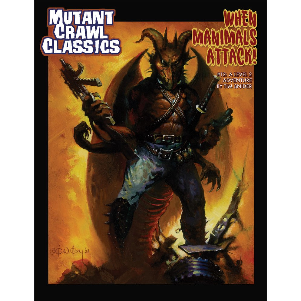 Mutant Crawl Classics: 12 When Manimals Attack
