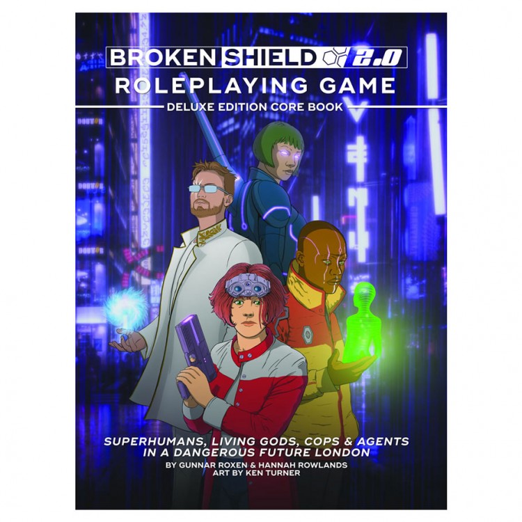 Broken Shield RPG: Deluxe Edition Core Book (Hardcover)