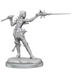 Mini Pathfinder Legendary Cuts: Elf Rogue Female