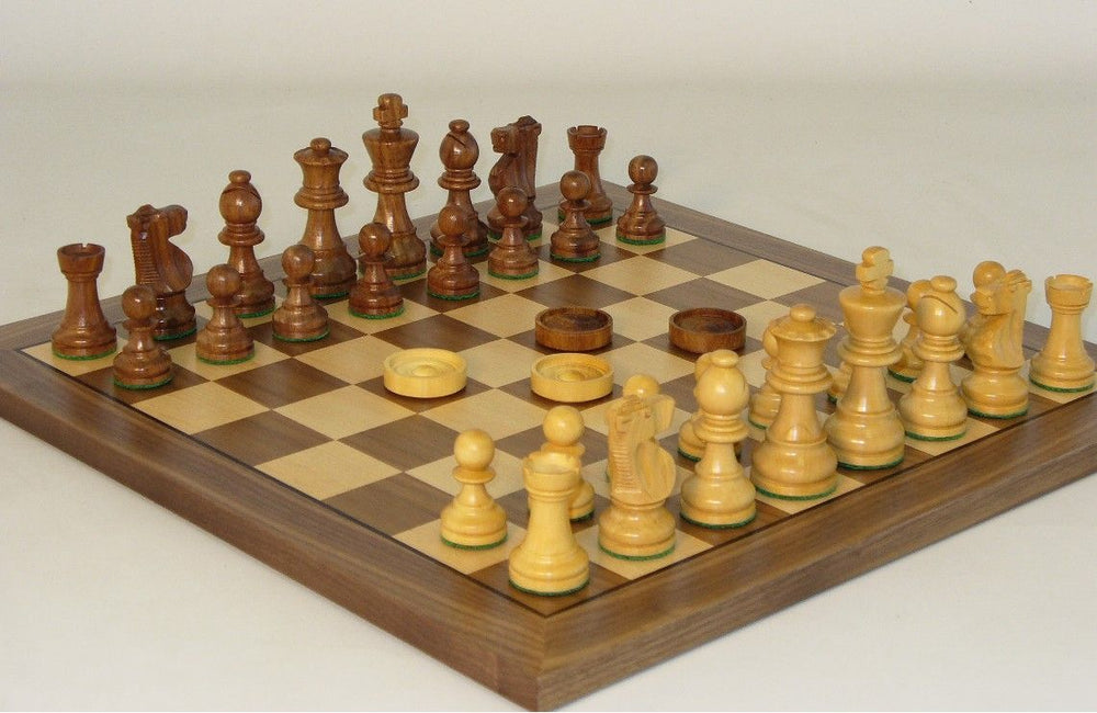 Chess & Checkers Combo Set