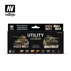 Paint Vallejo Set: Utility WWII & WWIII