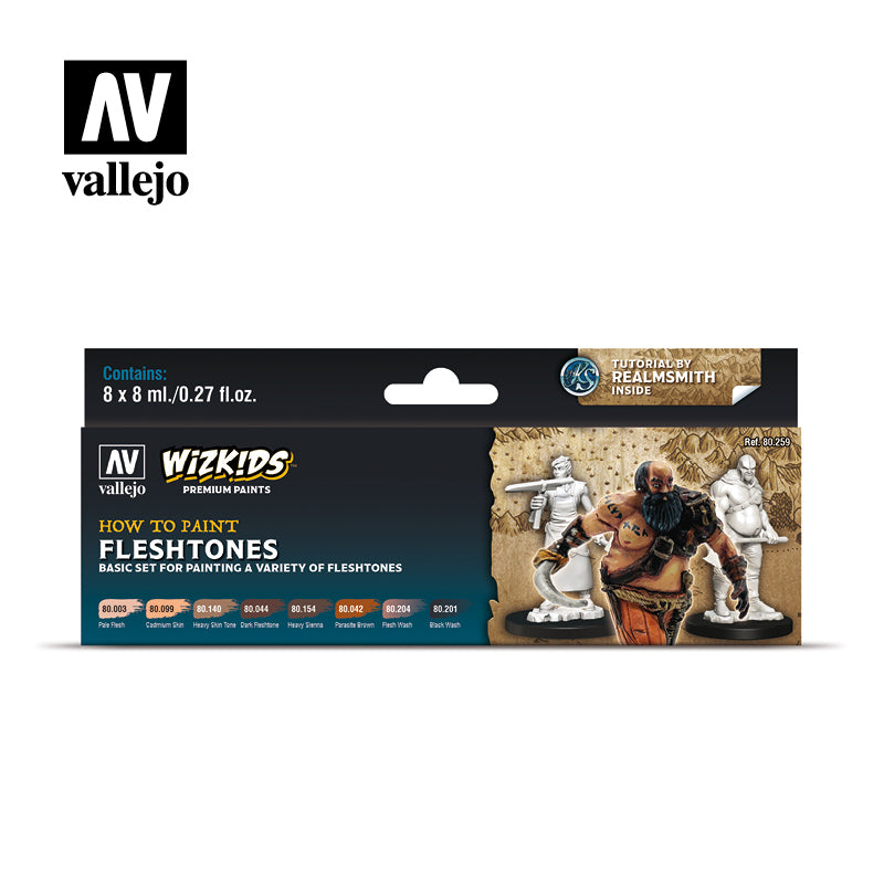 Paint Wizkids Premium Set: Fleshtones