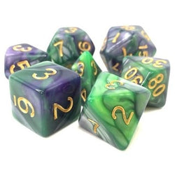 Dice Tasty Minstrel: Poly 7 Set Fusion