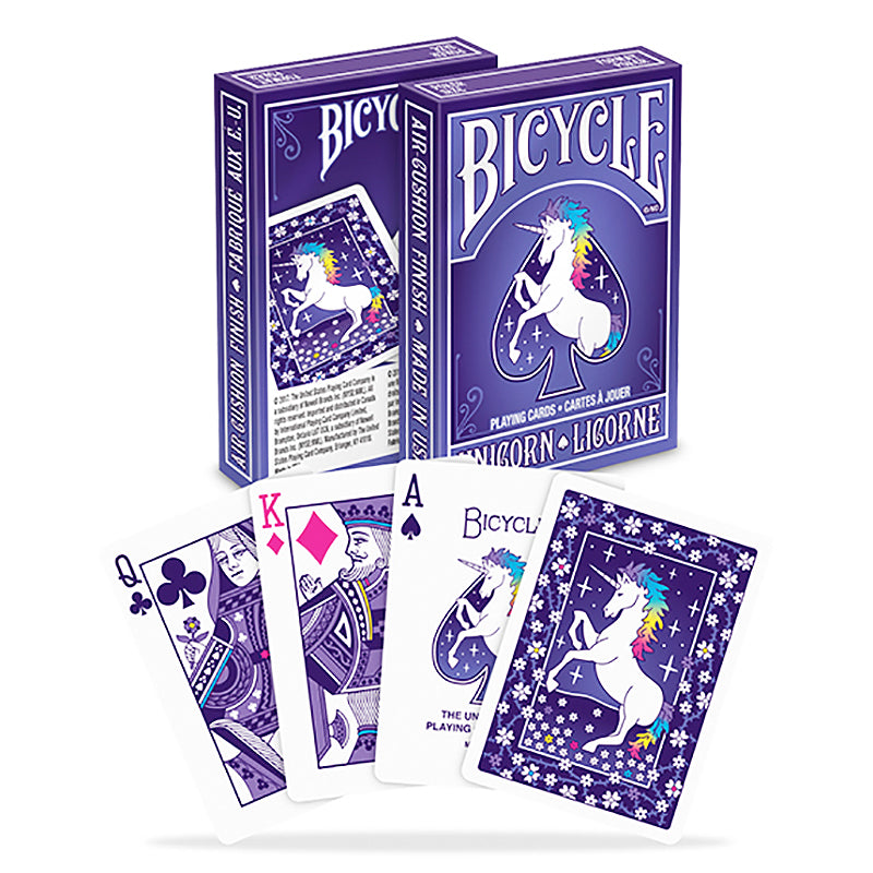 Cards Bicycle Unicorn