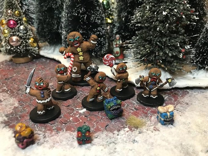 War in Christmas Village: The Gingerbread Gang