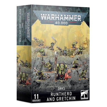 Warhammer 40K Orks: Runtherd & Gretchin