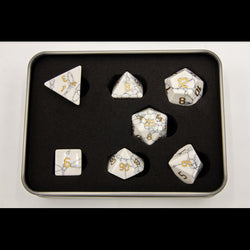 Dice Critical Hit: Poly 7 Set Gemstone