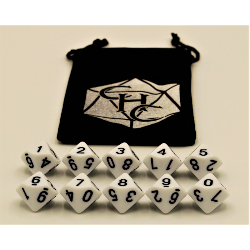 Dice Critical Hit: D10's Opaque