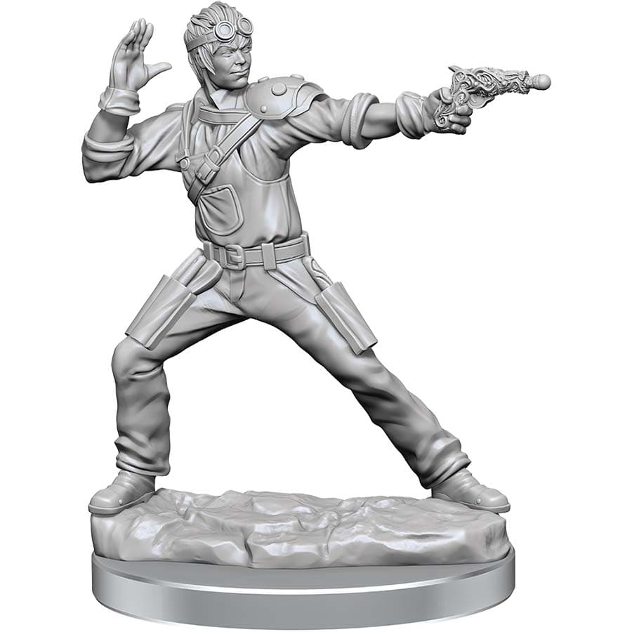 Mini Dungeons & Dragons - Nolzur's Marvelous: Human Artificer & Human Apprentice