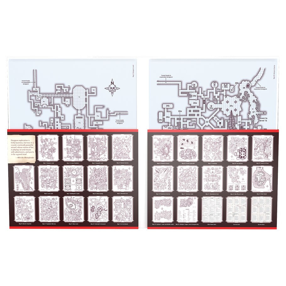 Dungeons & Dragons: Map Dungeon of the Mad Mage