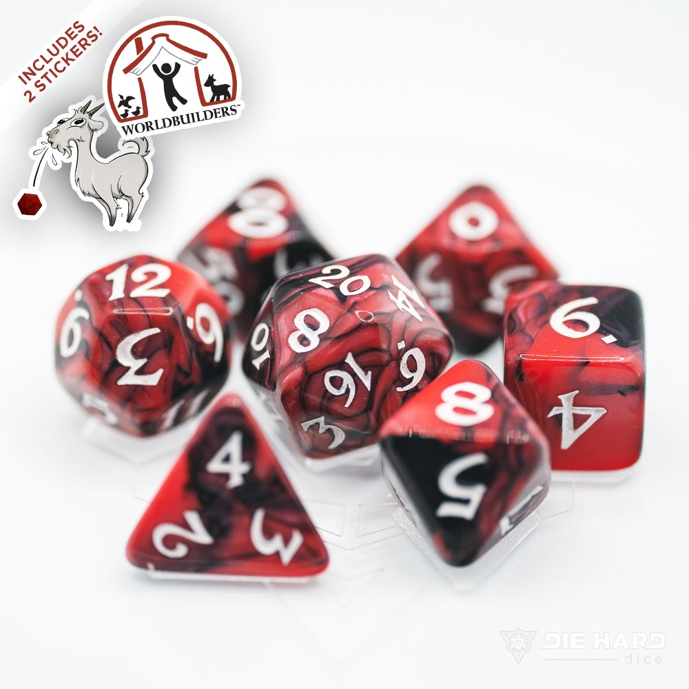 Dice DieHard Dice: Poly 7 set Elessia