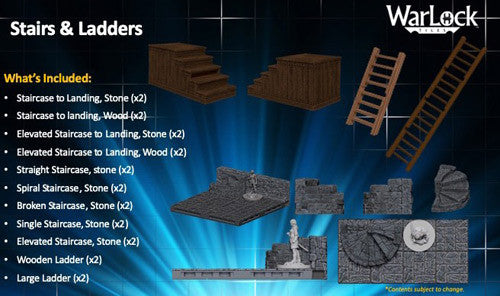 WarLock Tiles: Stairs & Ladders