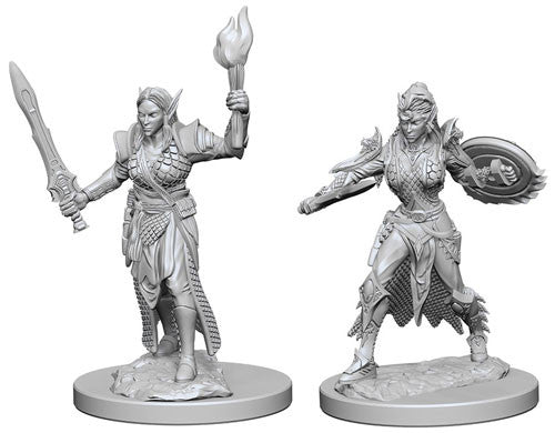 Mini Pathfinder Deep Cuts: Elf Fighter Female