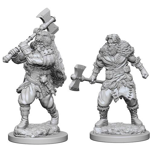 Mini Dungeons & Dragons - Nolzurs Marvelous: Human Barbarian Male
