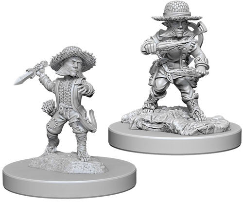 Mini Pathfinder Deep Cuts: Halfling Rogue Male