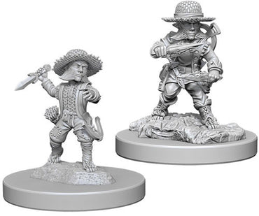 Mini Pathfinder Deep Cuts: Halfling Rogue Male