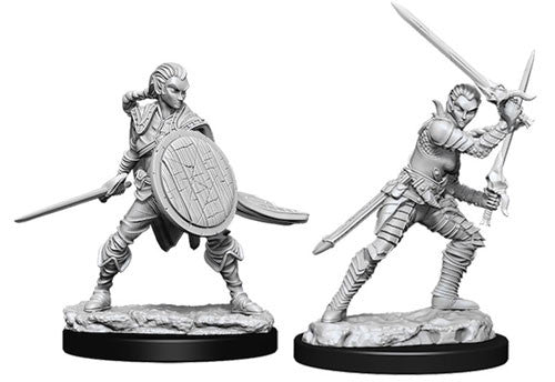 Mini Pathfinder Deep Cuts: Elf Fighter Female