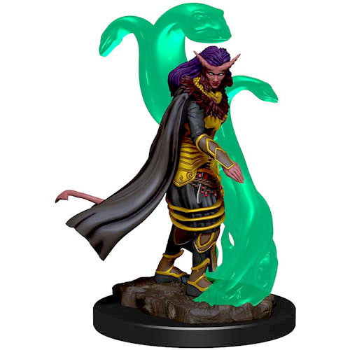 Mini Dungeons & Dragons Icons of the Realms: Premium - Tiefling Female Sorcerer