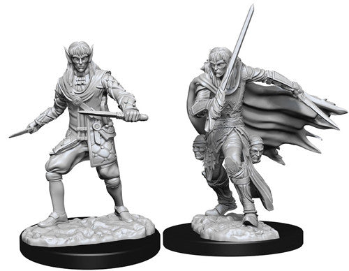 Mini Pathfinder Deep Cuts: Male Elf Rogue