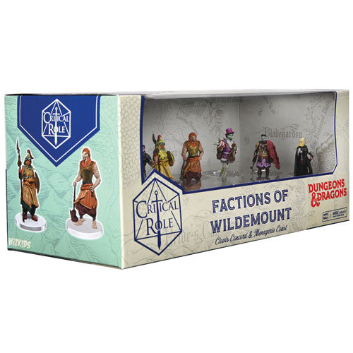 Mini Dungeons & Dragons Tal'Dorei: Critical Role - Factions of Wildemount: Clovis Concord & Menagerie Coast