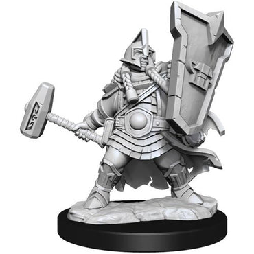 Mini Dungeons & Dragons Frameworks: Dwarf Cleric Female 
