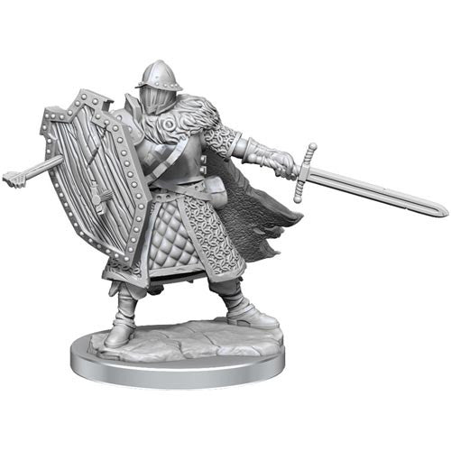 Mini Dungeons & Dragons Frameworks: Human Fighter Male 