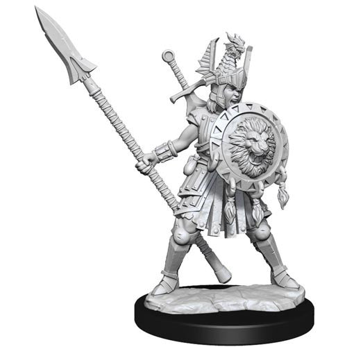 Mini Dungeons & Dragons Frameworks: Human Fighter Female 