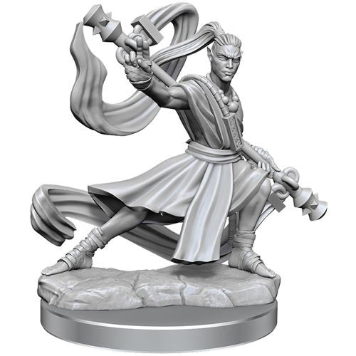 Mini Dungeons & Dragons Frameworks: Elf Monk Male 