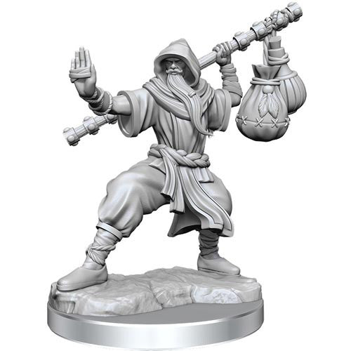 Mini Dungeons & Dragons Frameworks: Human Monk Male 