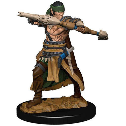 Mini Pathfinder Premium: Half-Elf Ranger Male