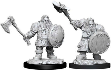 Mini Dungeons & Dragons - Nolzurs Marvelous: Dwarf Fighter Male 2