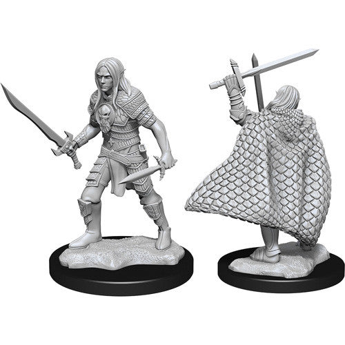 Mini Pathfinder Deep Cuts: Elf Fighter Male 2