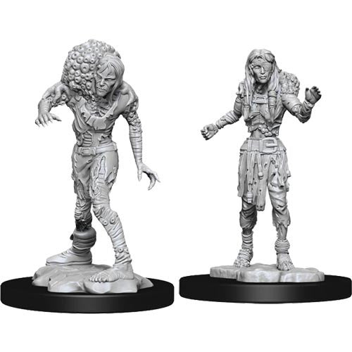 Mini Dungeons & Dragons - Nolzurs Marvelous: Drowned Assassin & Drowned Asetic Wave 14 Unpaint