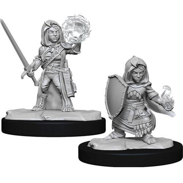 Mini Pathfinder Deep Cuts: Halfling Cleric Female