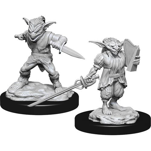 Mini Dungeons & Dragons - Nolzurs Marvelous: Male Goblin Rogue & Female Goblin Bard