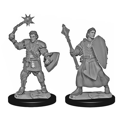 Mini Critical Role: Human Clovis Concord Cleric Male