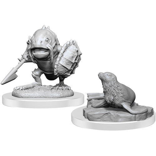 Mini Dungeons & Dragons - Nolzur's Marvelous: Locathah & Seal